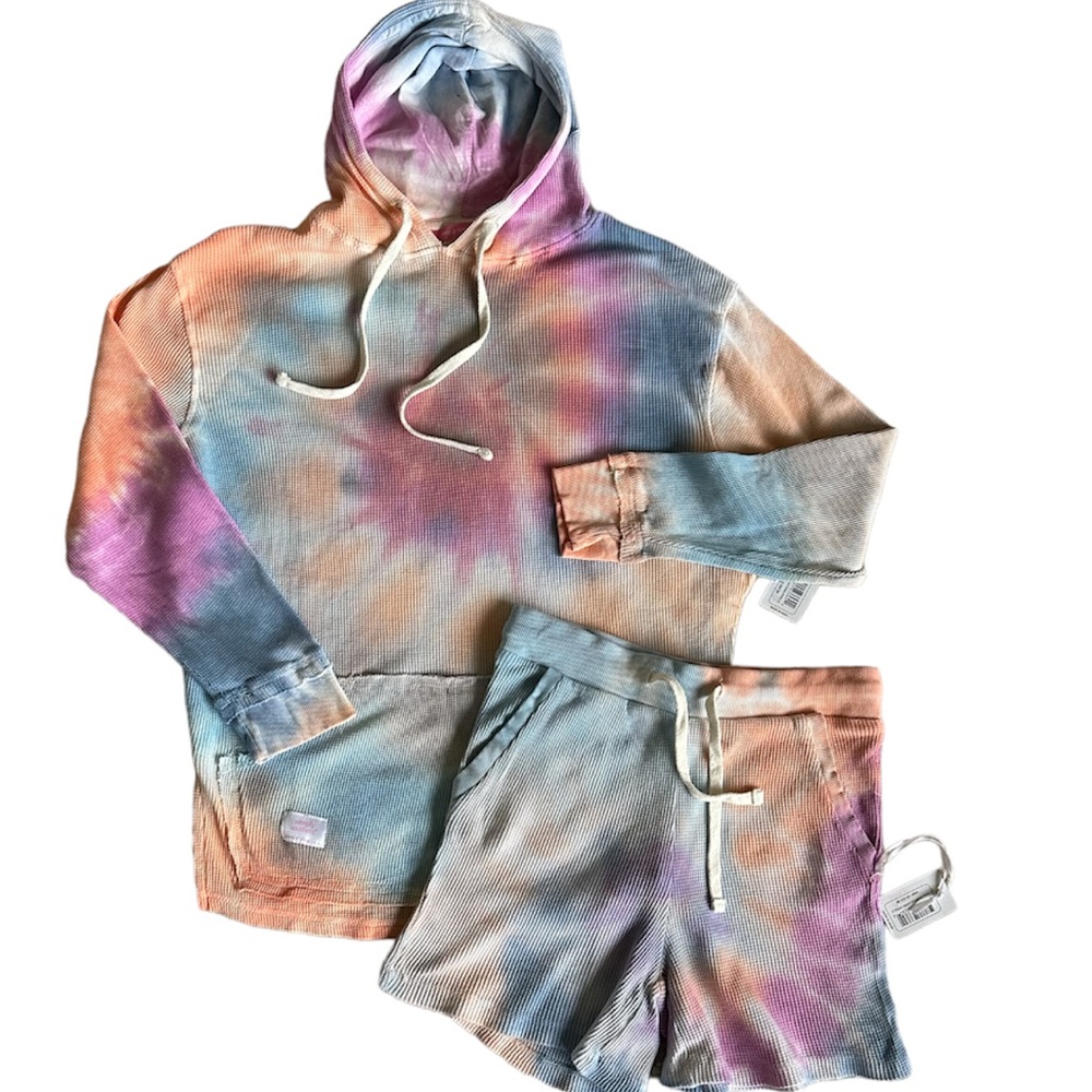 Simply Southern Tie Dye Lounge Short Set